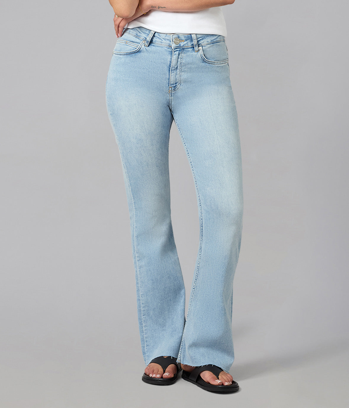 ALICE-TD High Rise Flare Jeans