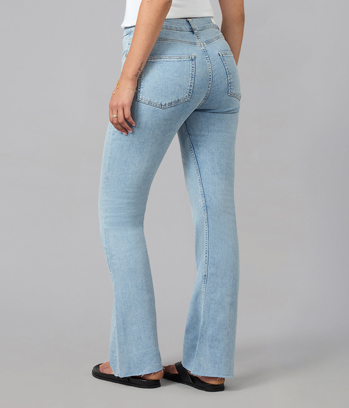 ALICE-TD High Rise Flare Jeans