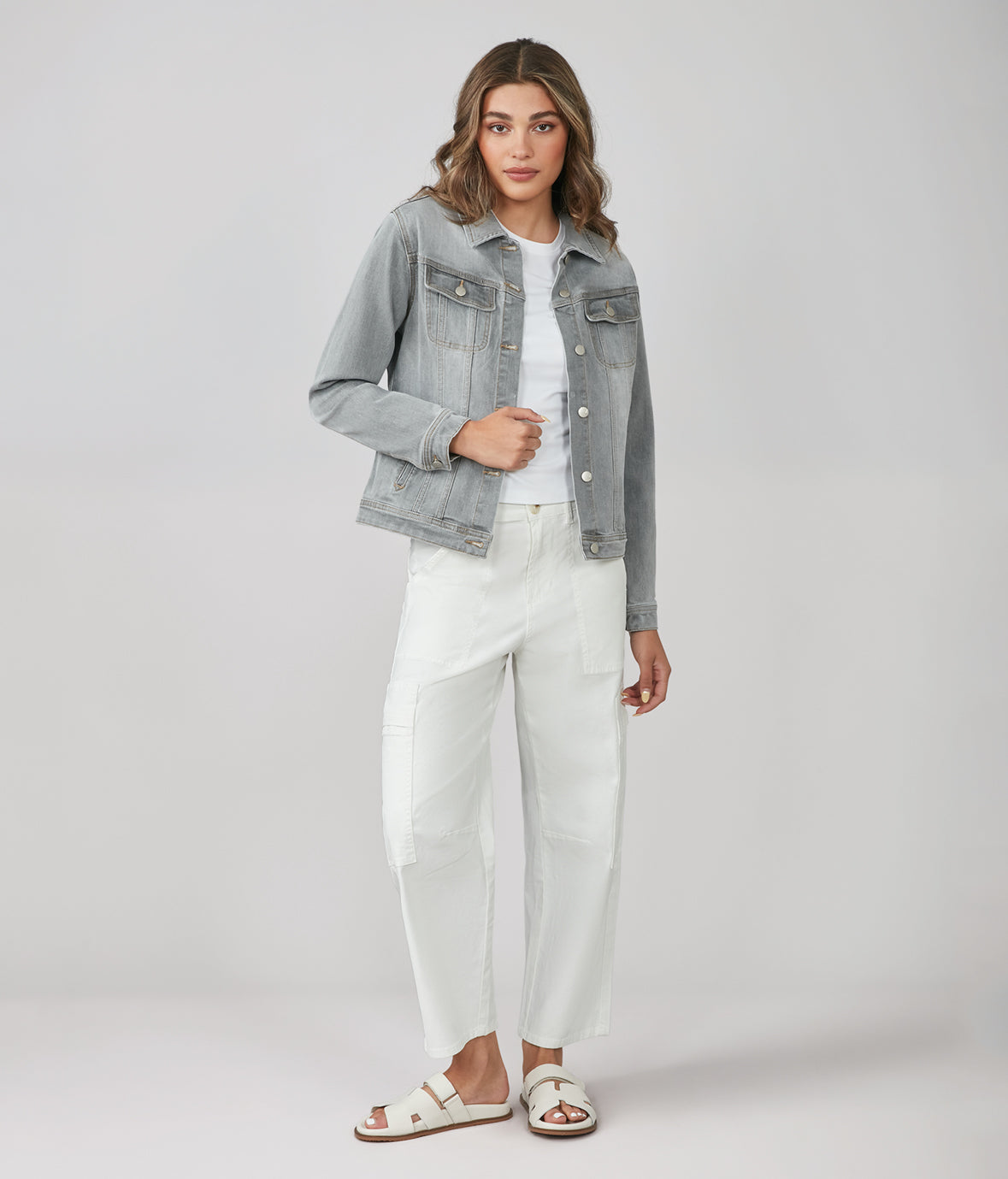 GABRIELLA-MA Classic Denim Jacket