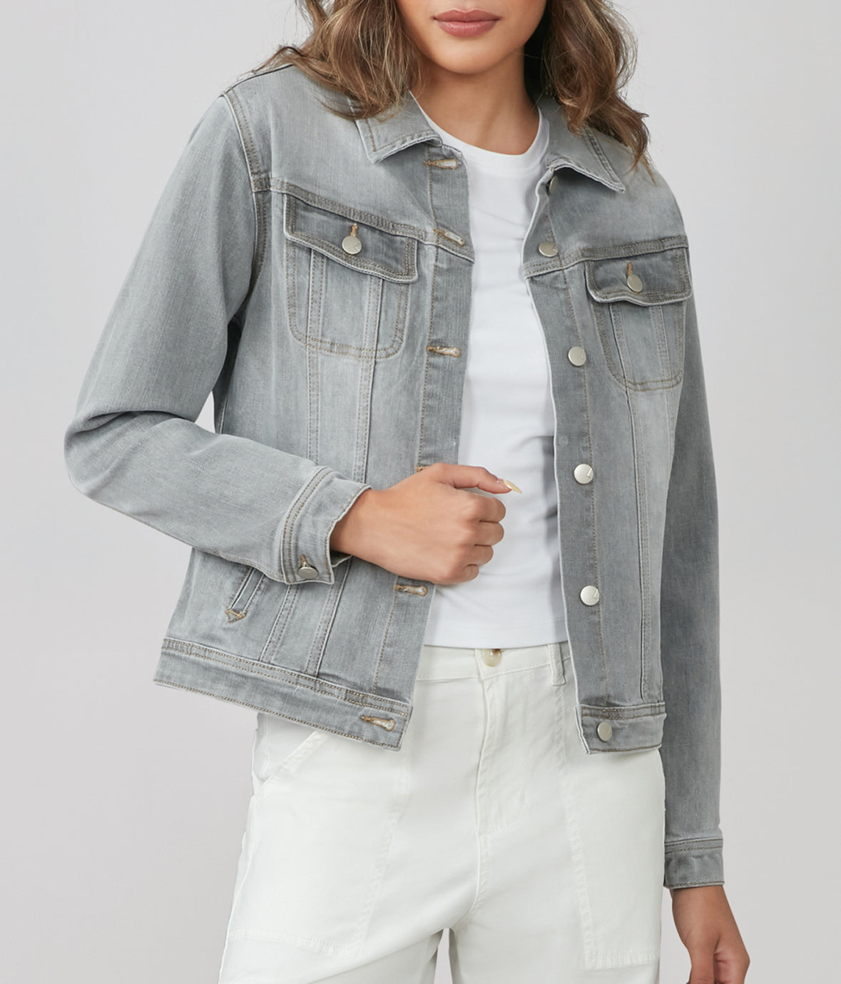 GABRIELLA-MA Classic Denim Jacket