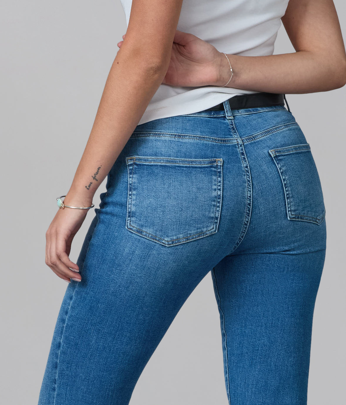 ALICE-MDL High Rise Flare Jeans