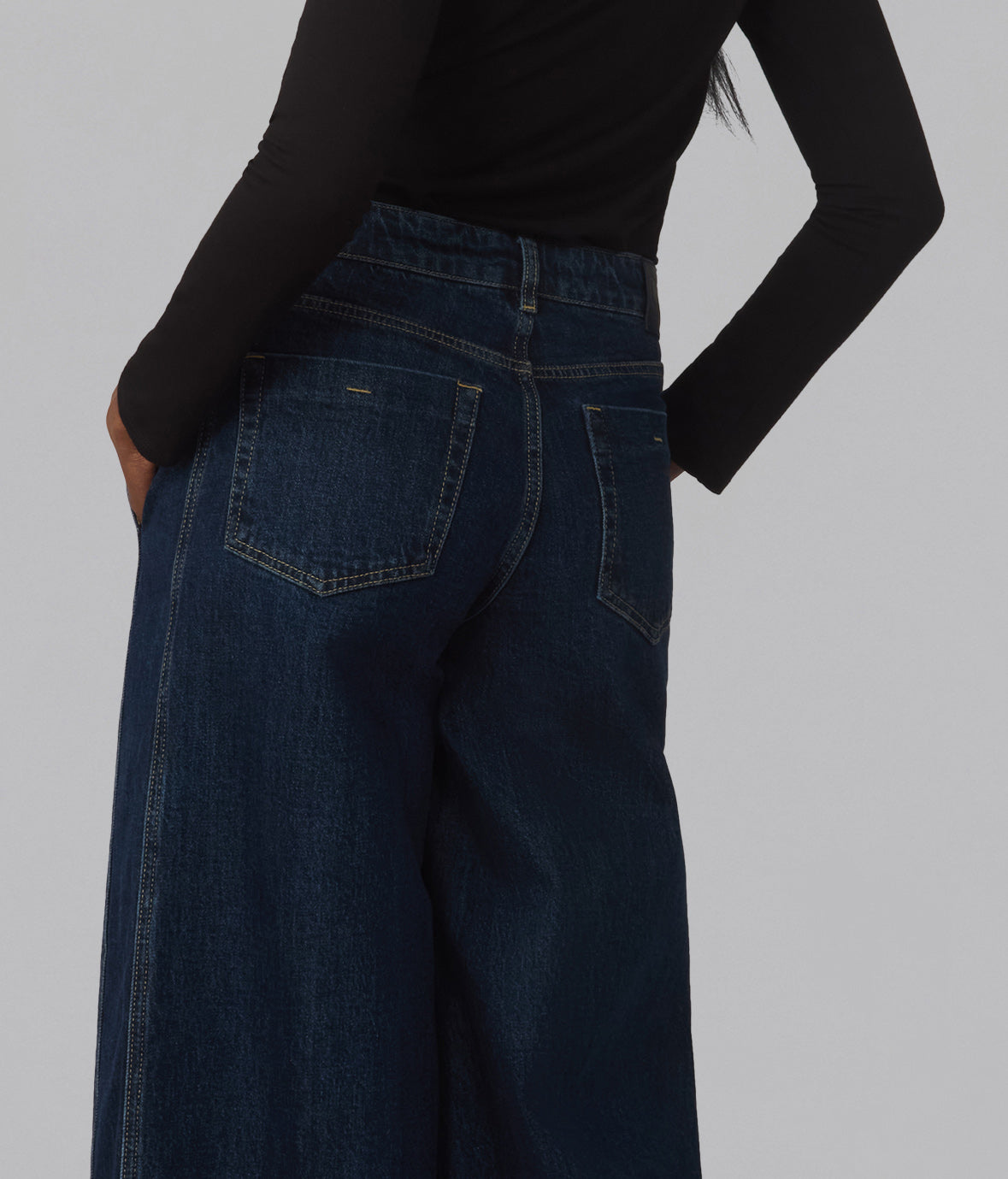 CARA-DRW Ultra High Rise Wide Leg Palazzo