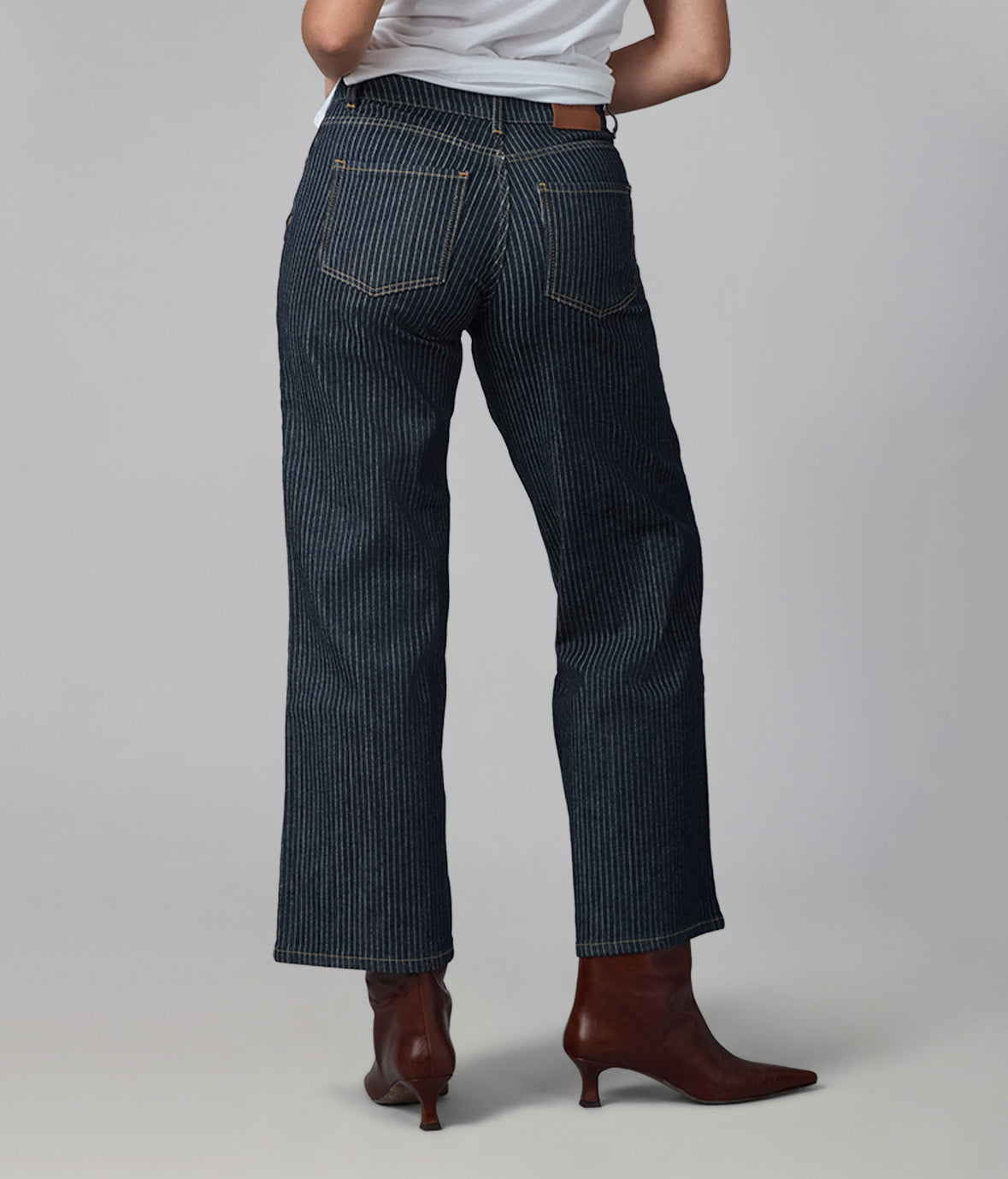 COLETTE-PSB High Rise Wide Leg Jeans