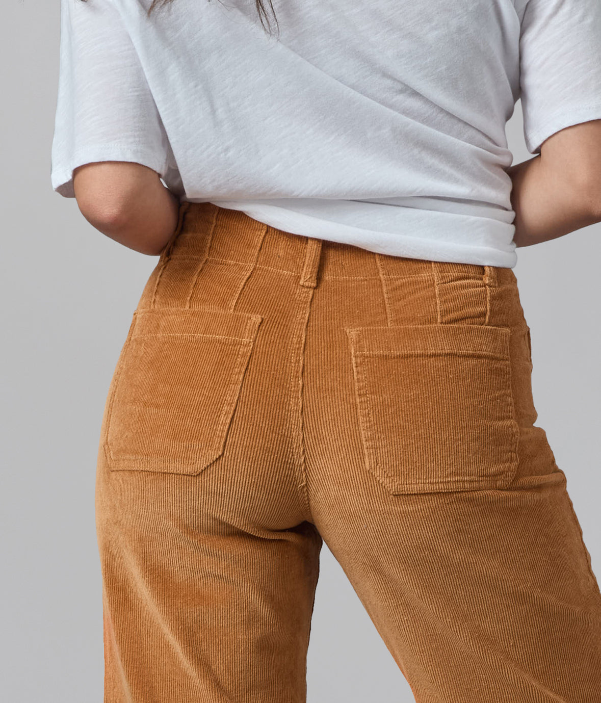 COLETTE-SC High Rise Wide Leg Cord