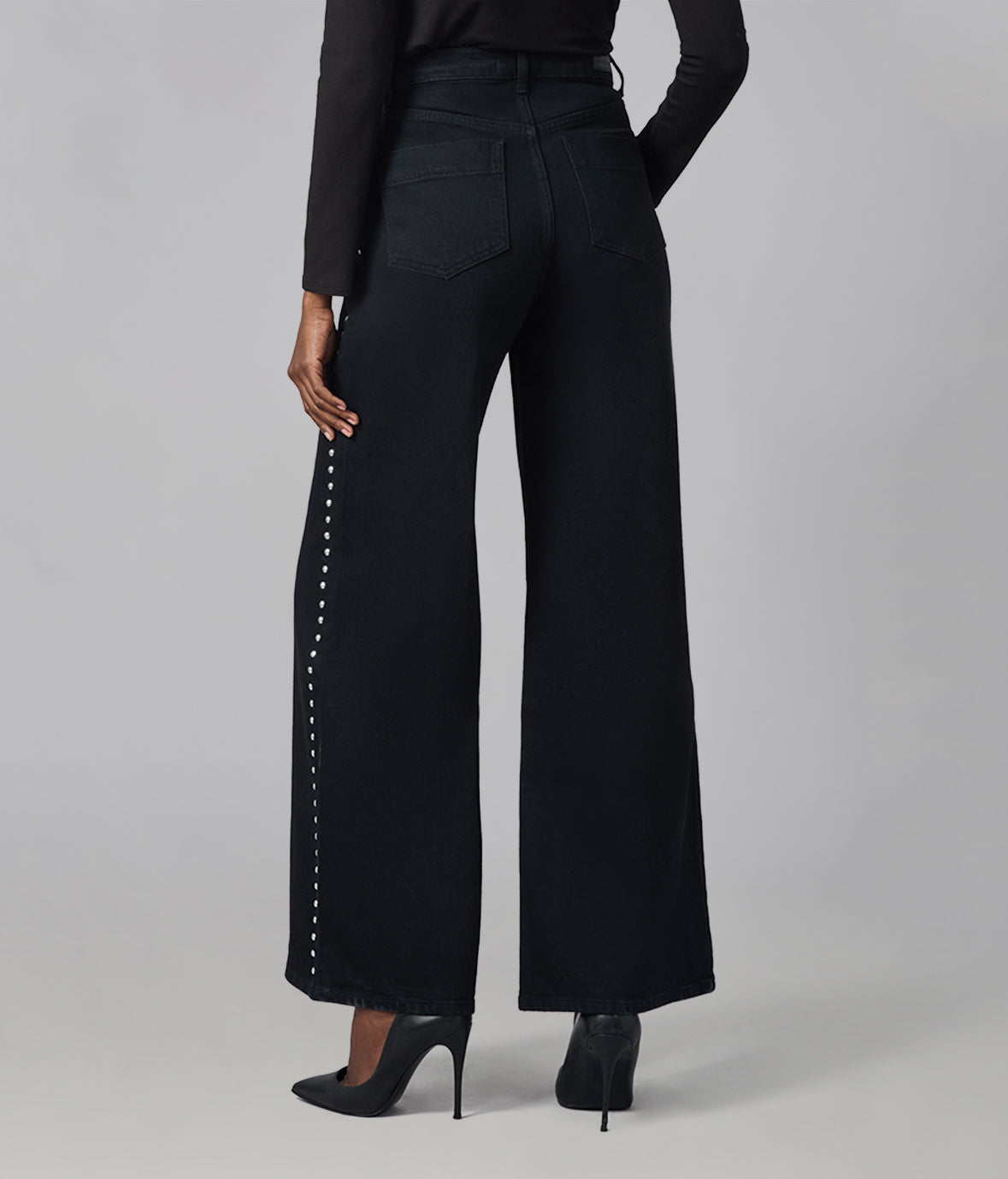MILAN-SB Ultra High Rise Wide Leg Jeans