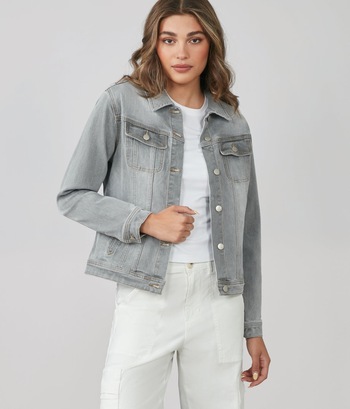 GABRIELLA-MA Classic Denim Jacket