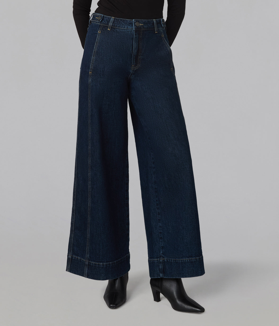CARA-DRW Ultra High Rise Wide Leg Palazzo